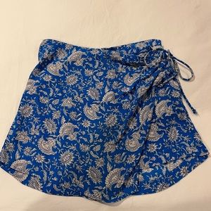 Zara floral skort